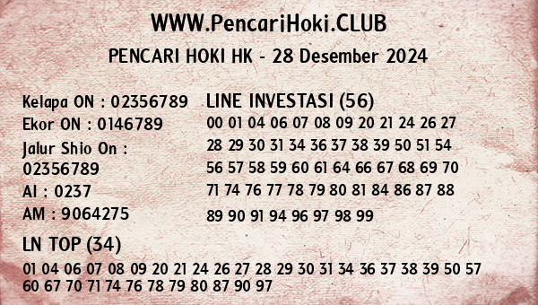 Prediksi HK