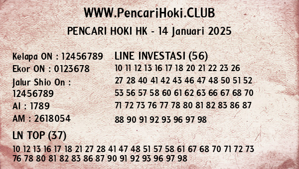 Prediksi HK