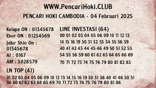 Prediksi Cambodia