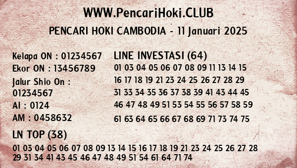 Prediksi Cambodia